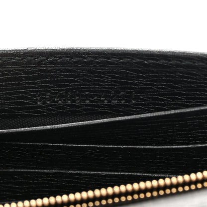 Gucci Textured Calfskin Medium Betty Chain Wallet Black 7 of 14