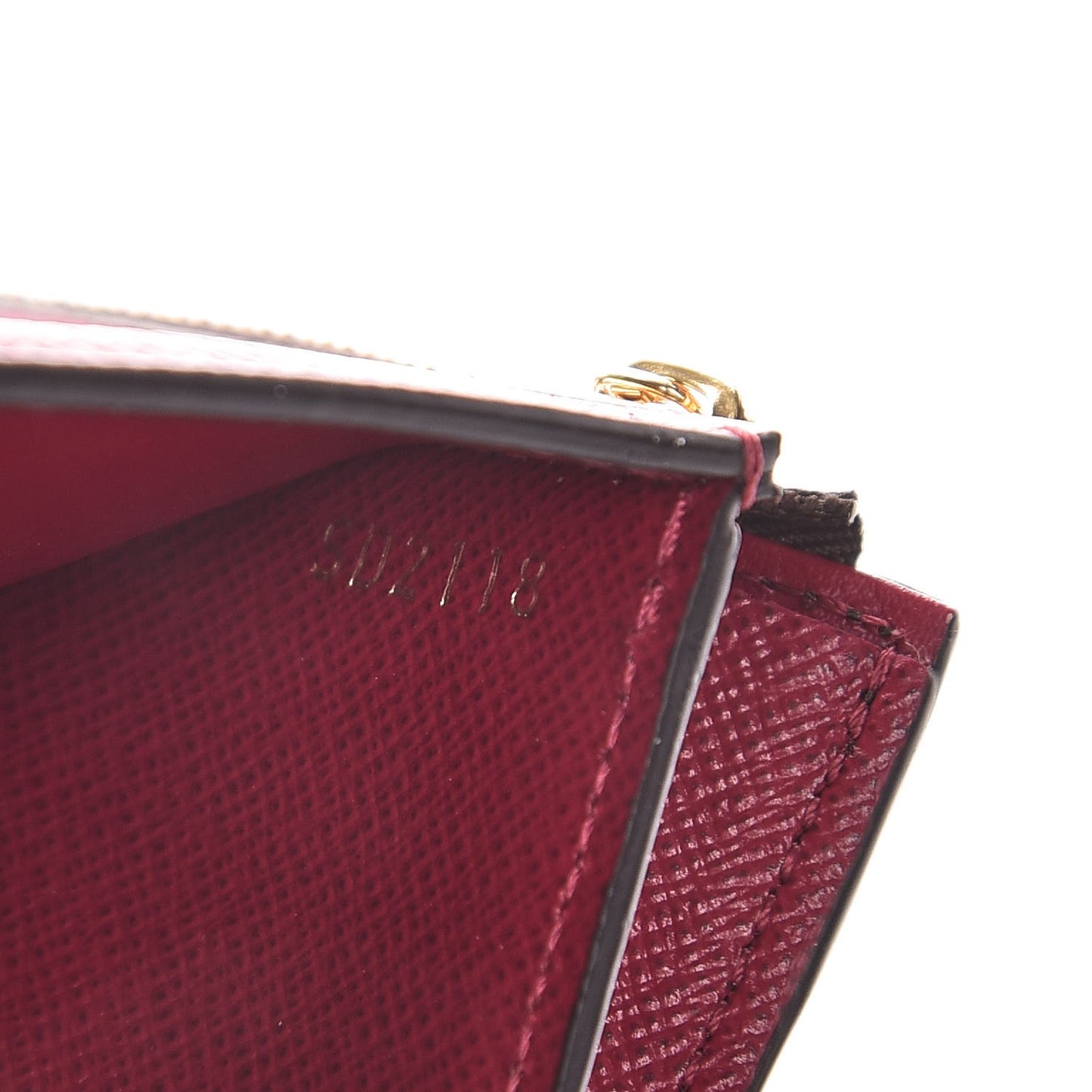 Monogram Zoe Wallet Fuchsia
