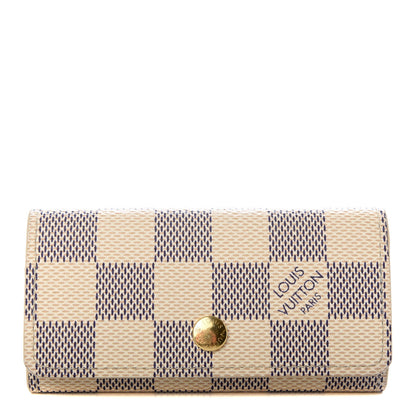 Louis Vuitton Damier Azur Multicles 4 Key Holder 1 of 7