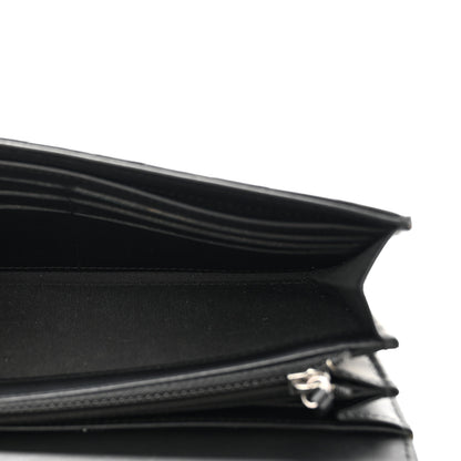 Chanel Patent Quilted Large Brilliant Flap Wallet Black 10 of 12
