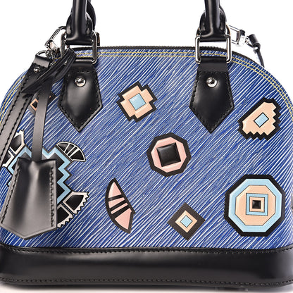 Louis Vuitton Epi Azteque Alma BB Denim Light 9 of 10