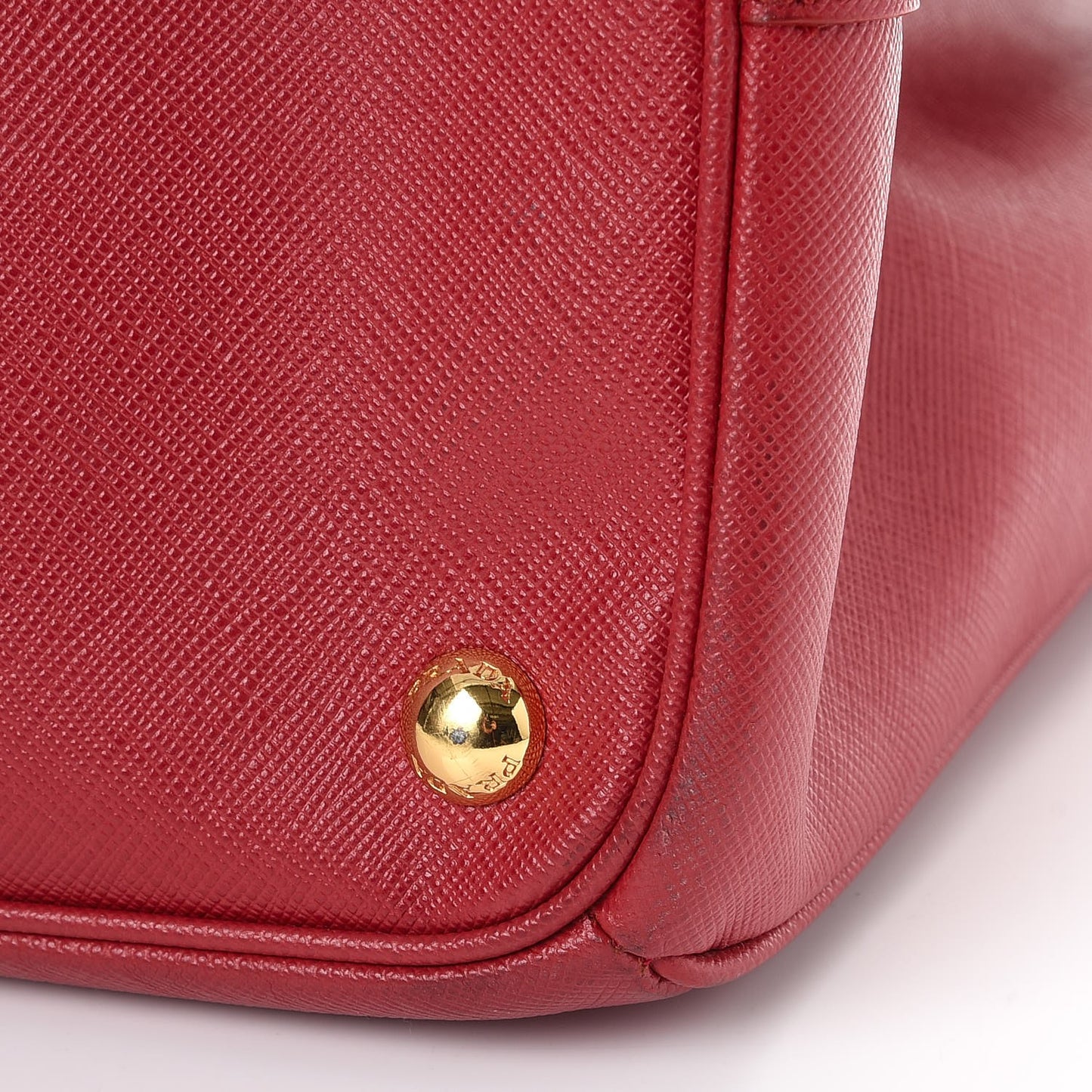 Saffiano Lux Large Tote Fuoco