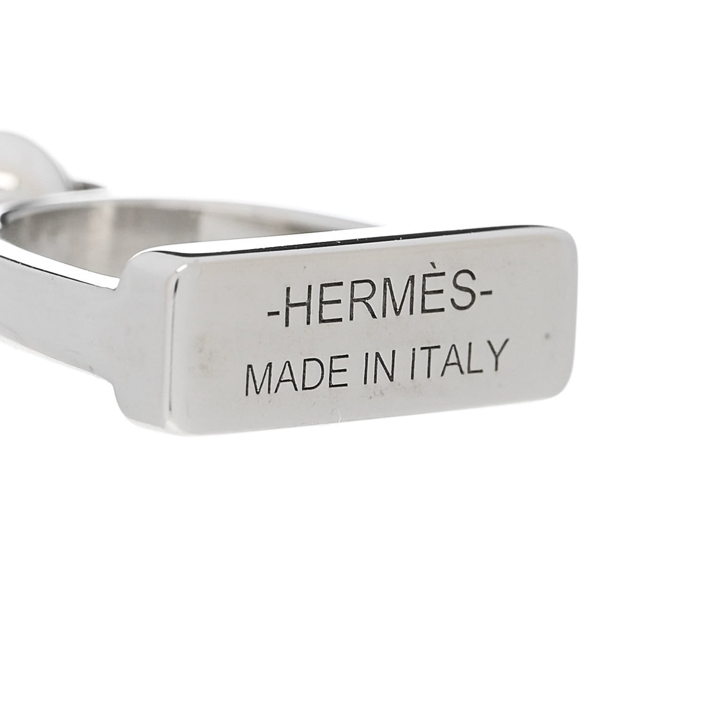 Palladium Etrier Charm Scarf Ring