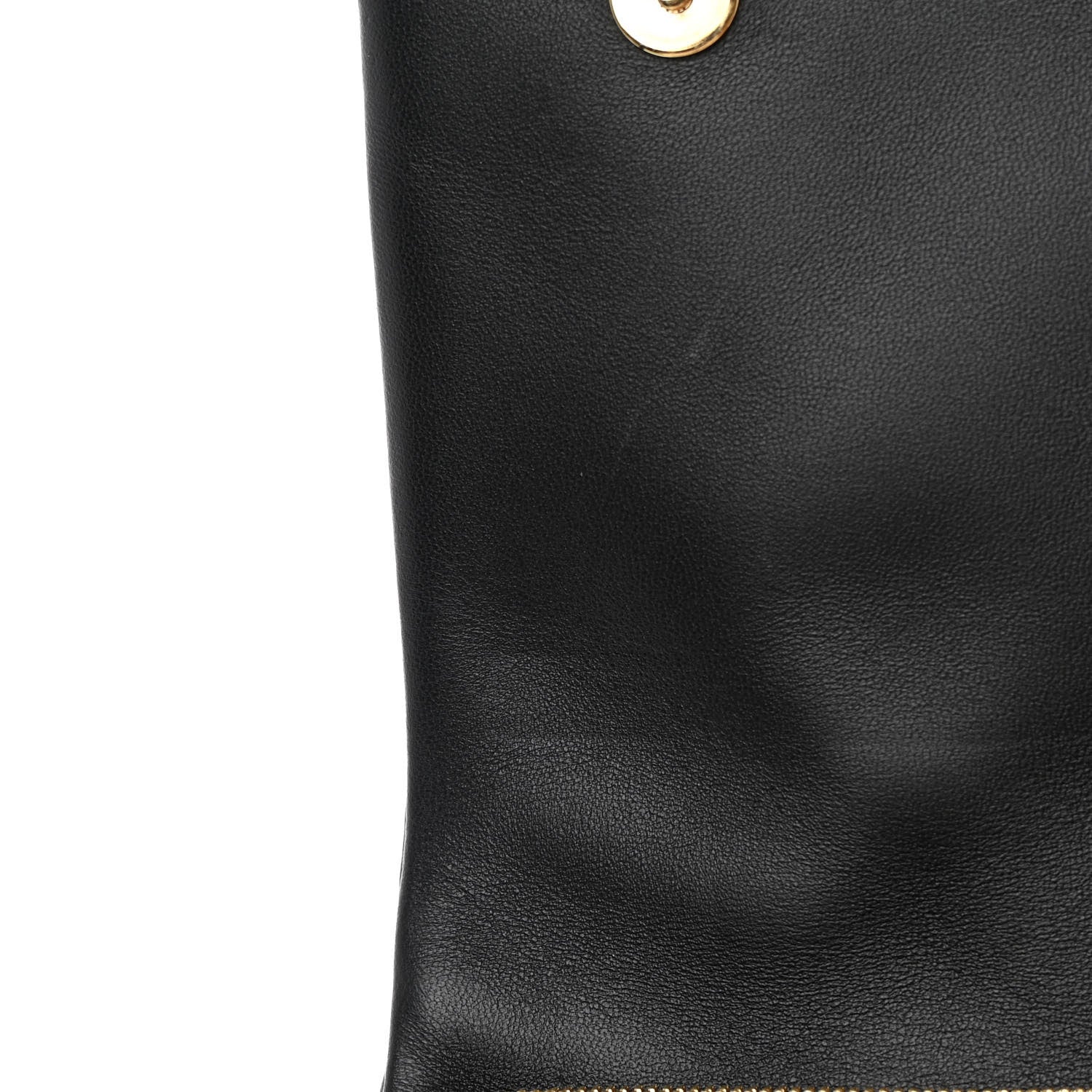 Louis Vuitton Lambskin Embossed Monogram Pochette Coussin Black 10 of 15