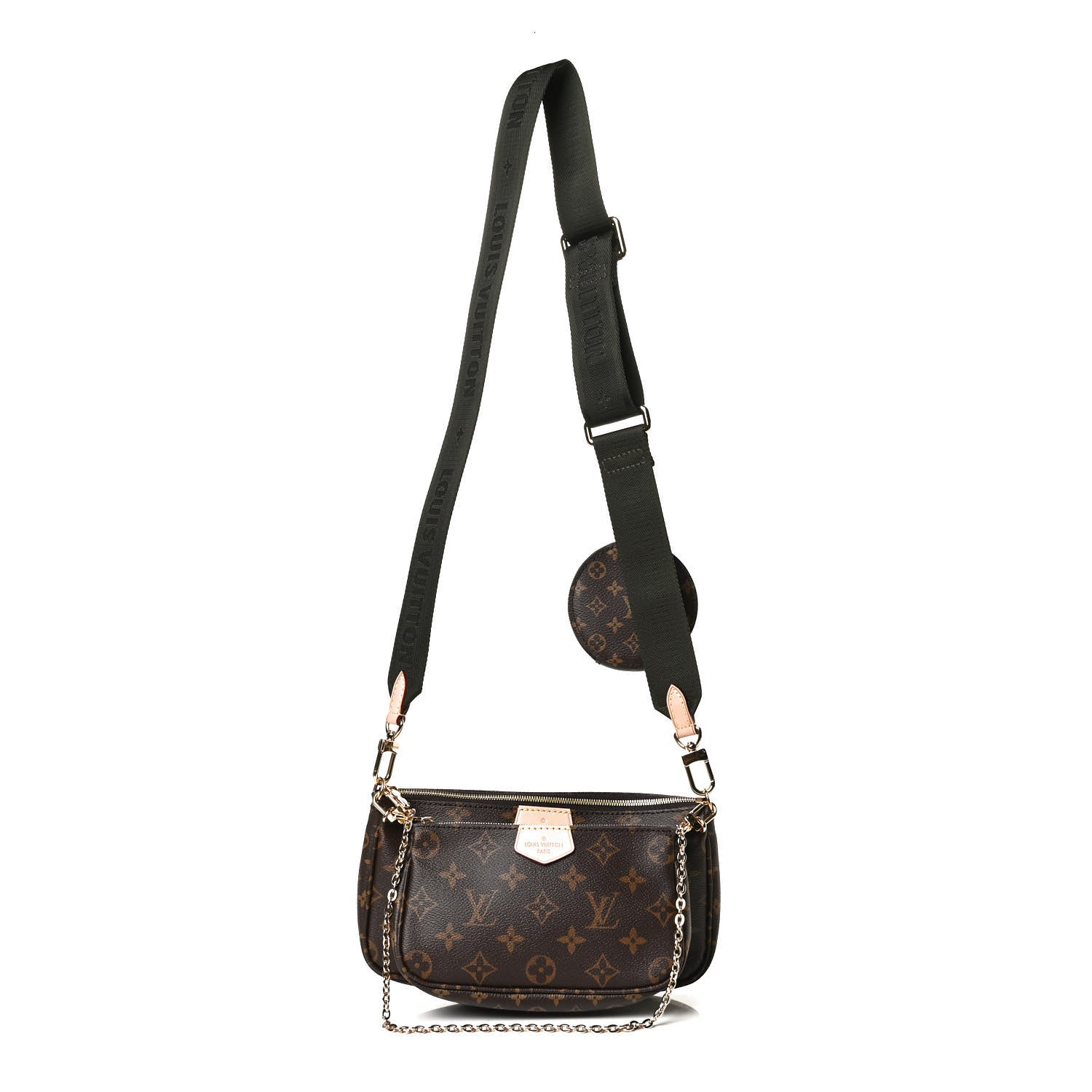 Louis Vuitton Monogram Multi Pochette Accessories Kaki 1 of 15