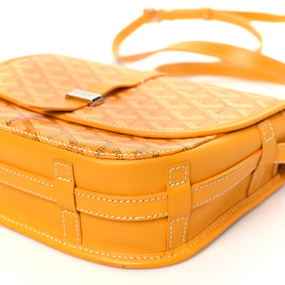 Goyard Goyardine Belvedere II PM Messenger Bag Yellow 9 of 12