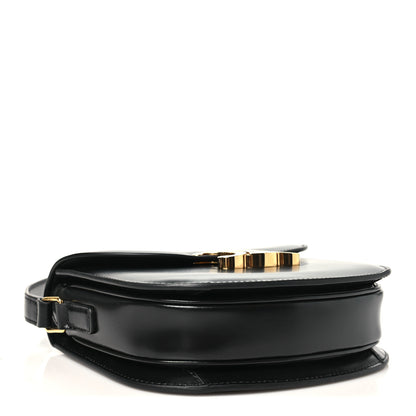 Celine Shiny Calfskin Besace Clea Triomphe Black 4 of 9