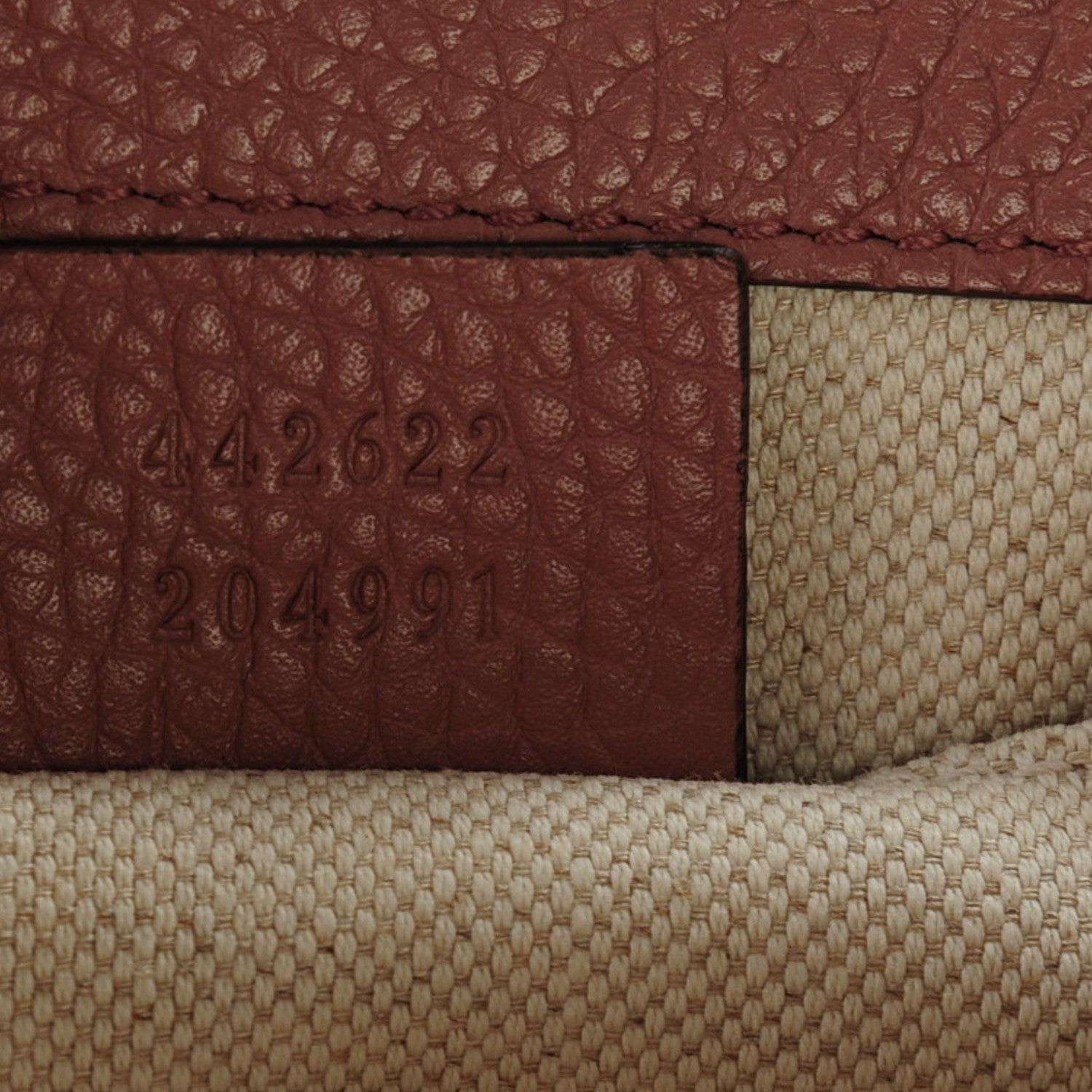 Gucci Calfskin Mini GG Marmont Top Handle Bag Rosy Phard 7 of 7
