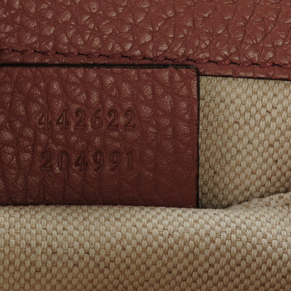 Gucci Calfskin Mini GG Marmont Top Handle Bag Rosy Phard 7 of 7