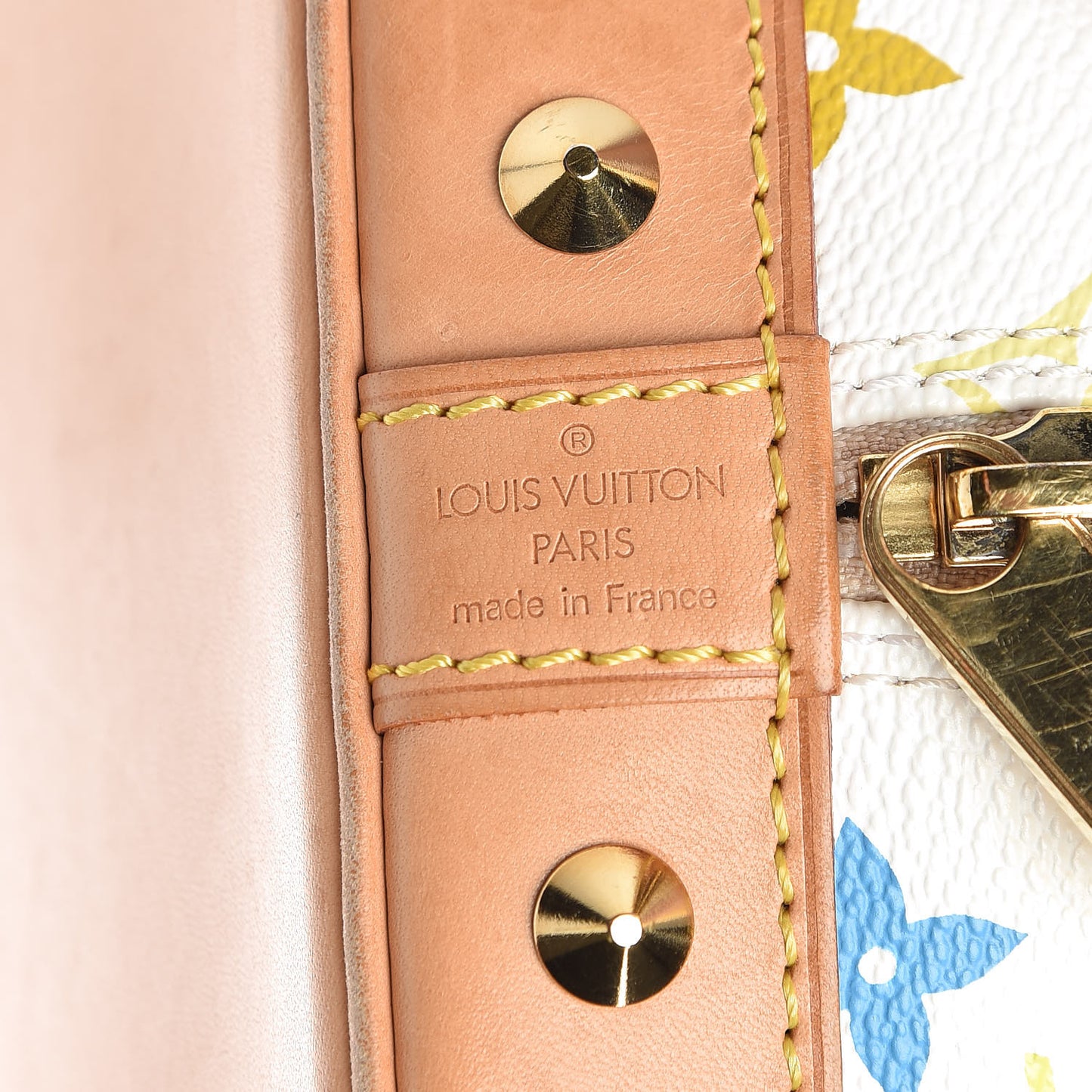 Monogram Multicolor Alma White