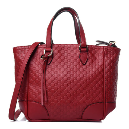 Gucci Microguccissima Small Bree Tote Red 1 of 11