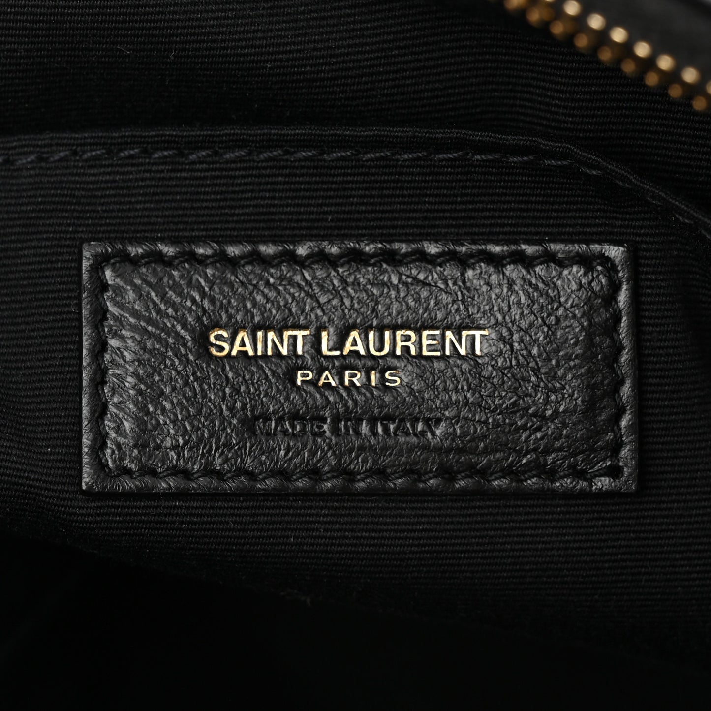 Calfskin Matelasse Monogram Lou Camera Bag Black