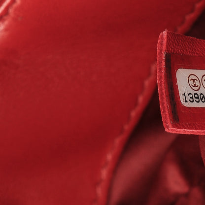 Chanel Lambskin Quilted 3 Maxi Flap Bag Red 8 of 16