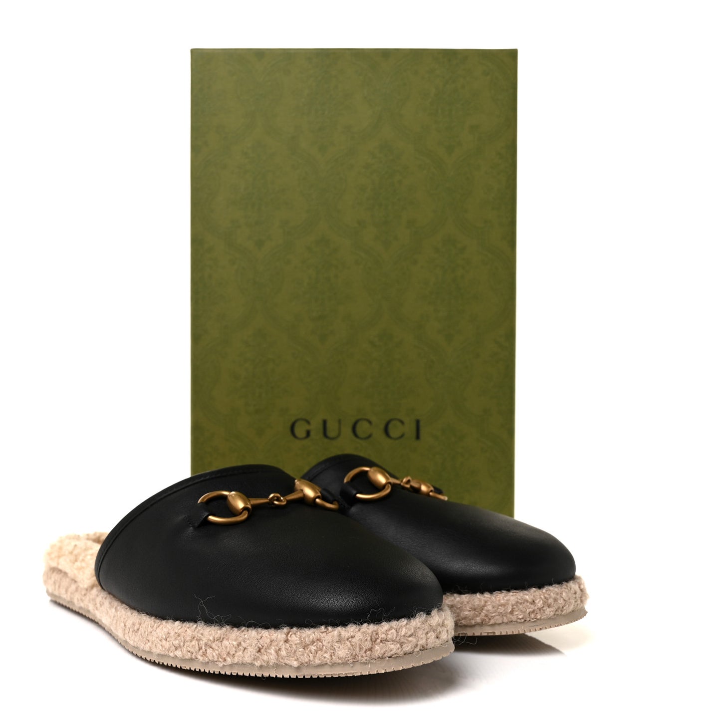 Nappa Wool Womens Fria Slippers 39.5 Black Butterscotch