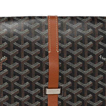Goyard Goyardine Belvedere II MM Messenger Bag Black Gold 7 of 10