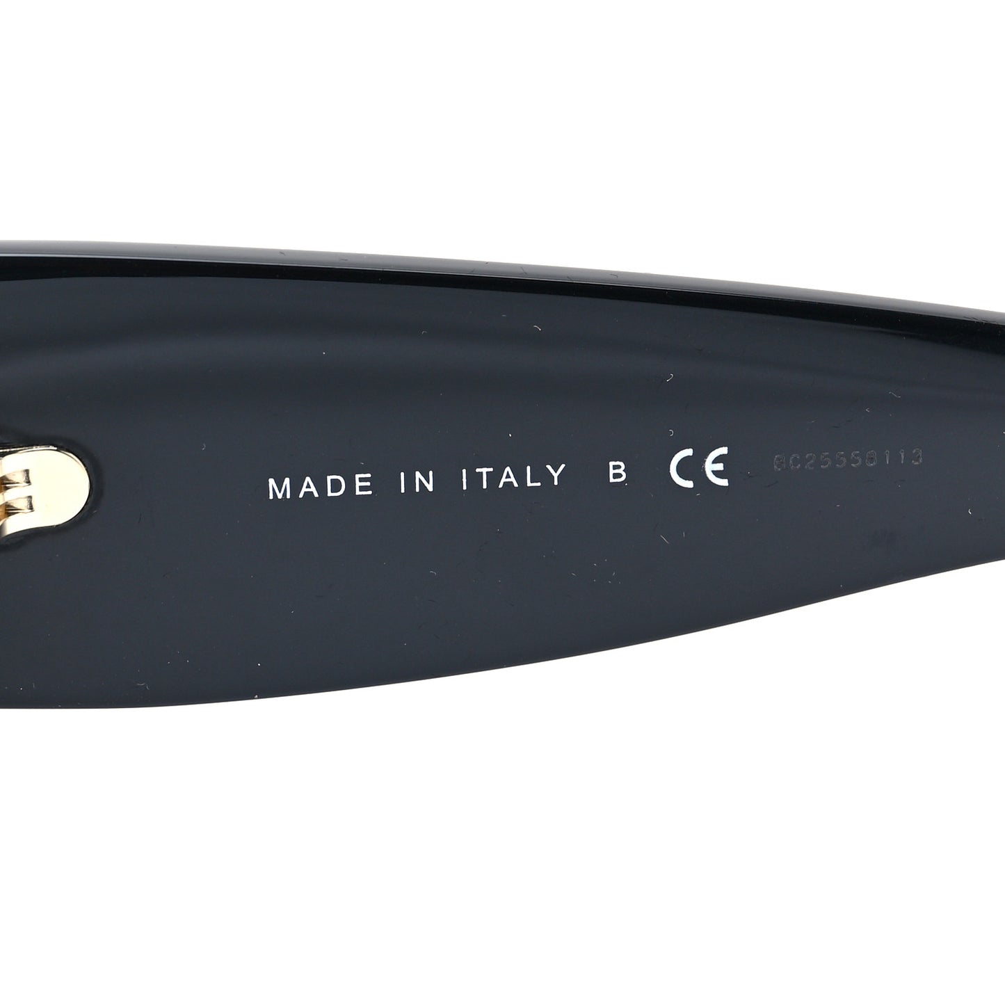 Acetate Rectangle Sunglasses 5435 Black