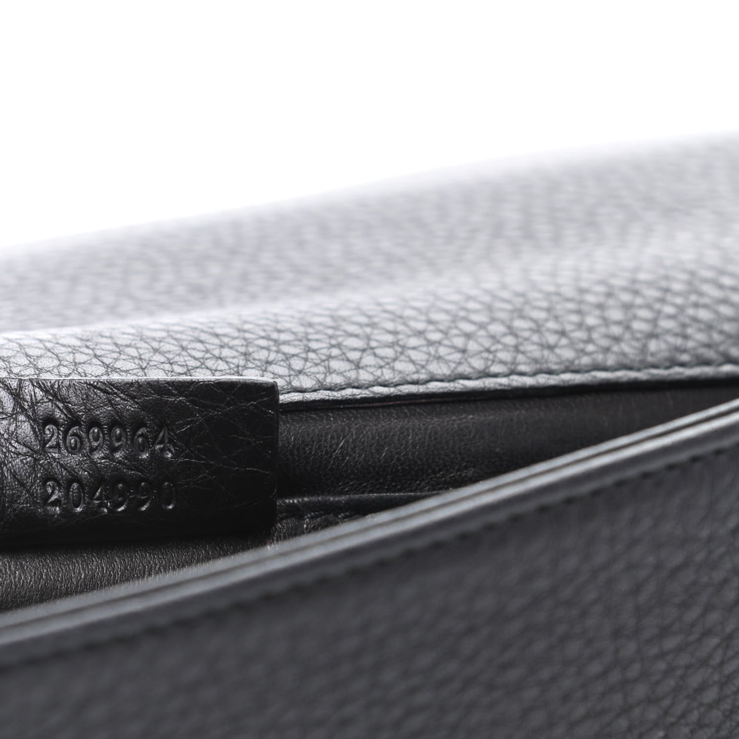 Calfskin Broadway Clutch Black