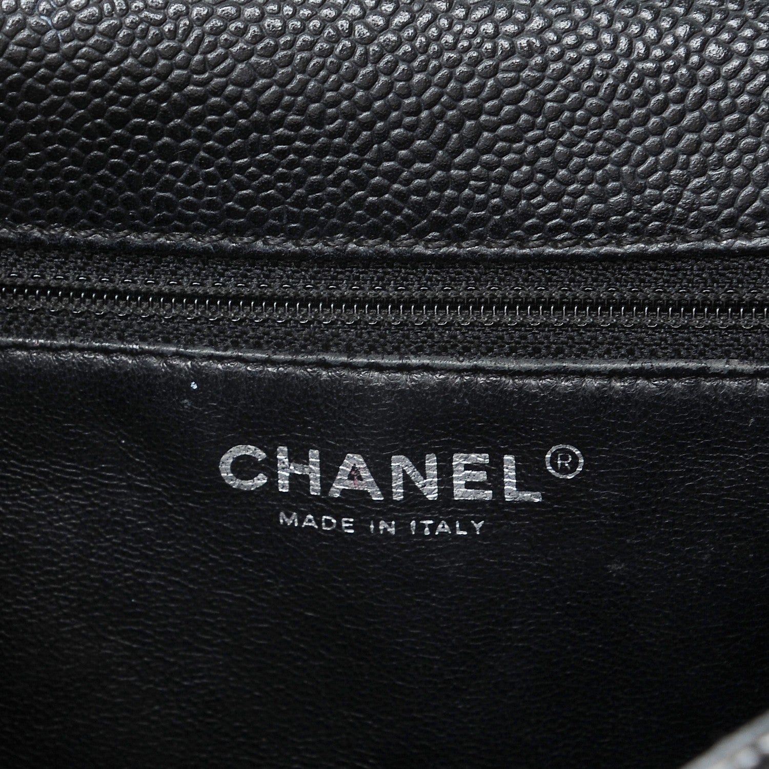 Chanel Caviar Quilted Medium Kelly Flap Bag Black 6 of 12