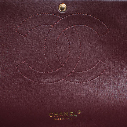 Chanel Lambskin Quilted Maxi Double Flap Black 7 of 9