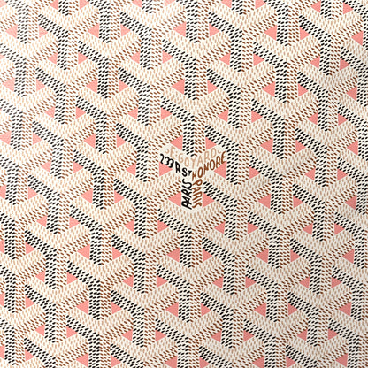 Goyard Goyardine Poitiers Claire Voie Tote White Pink 8 of 10