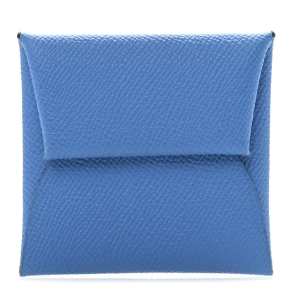 Hermes Epsom Bastia Coin Purse Bleu Izmir 1 of 9