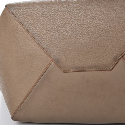 Celine Soft Grained Calfskin Medium Horizontal Cabas Phantom Light Khaki 20 of 23