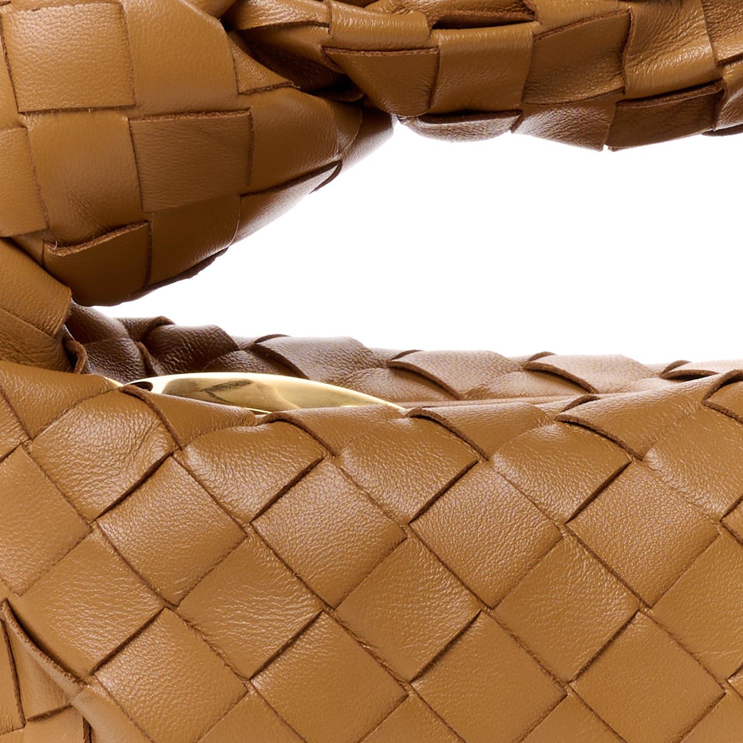 Nappa Intrecciato Mini Jodie Caramel