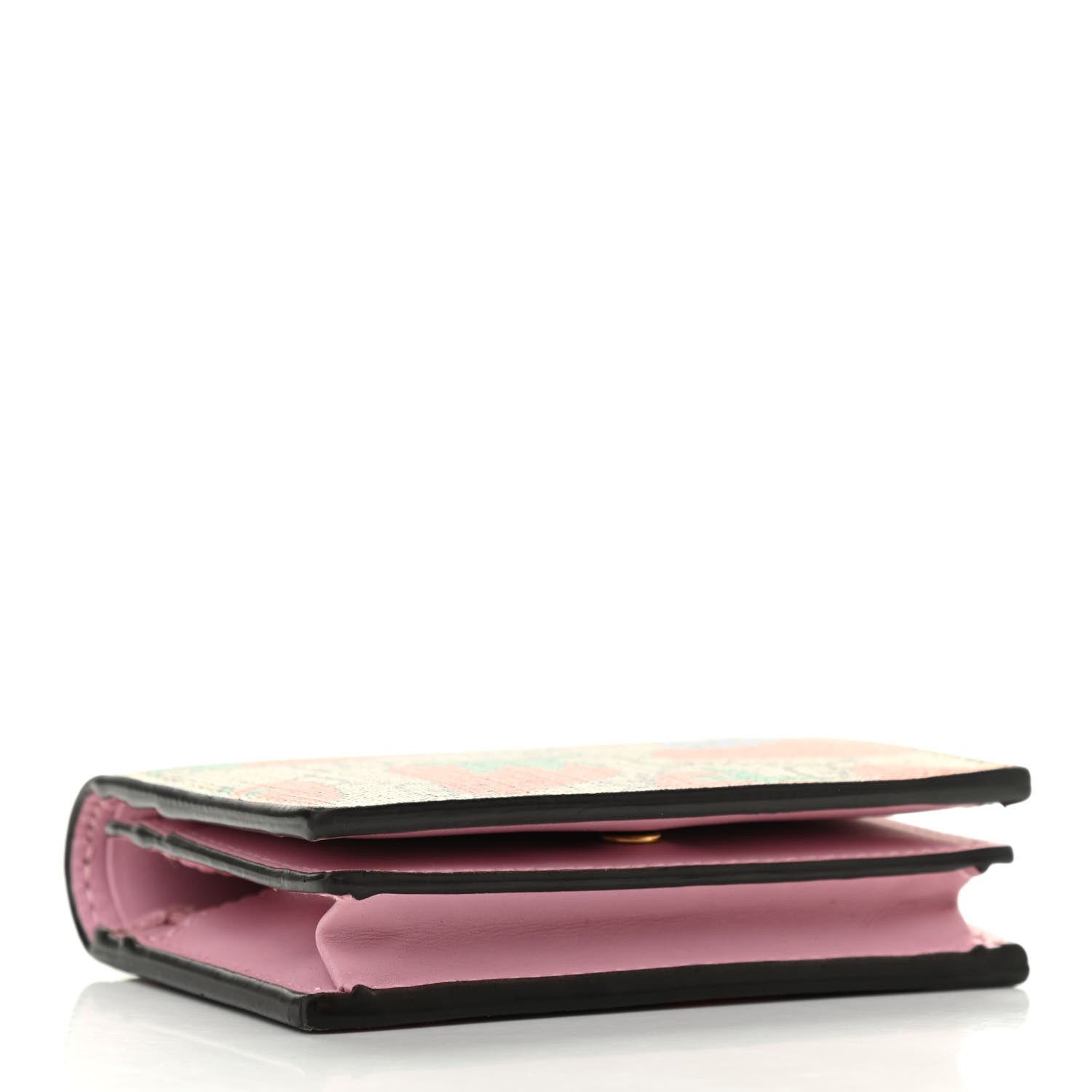 Gucci GG Supreme Monogram Strawberry Card Case 4 of 7