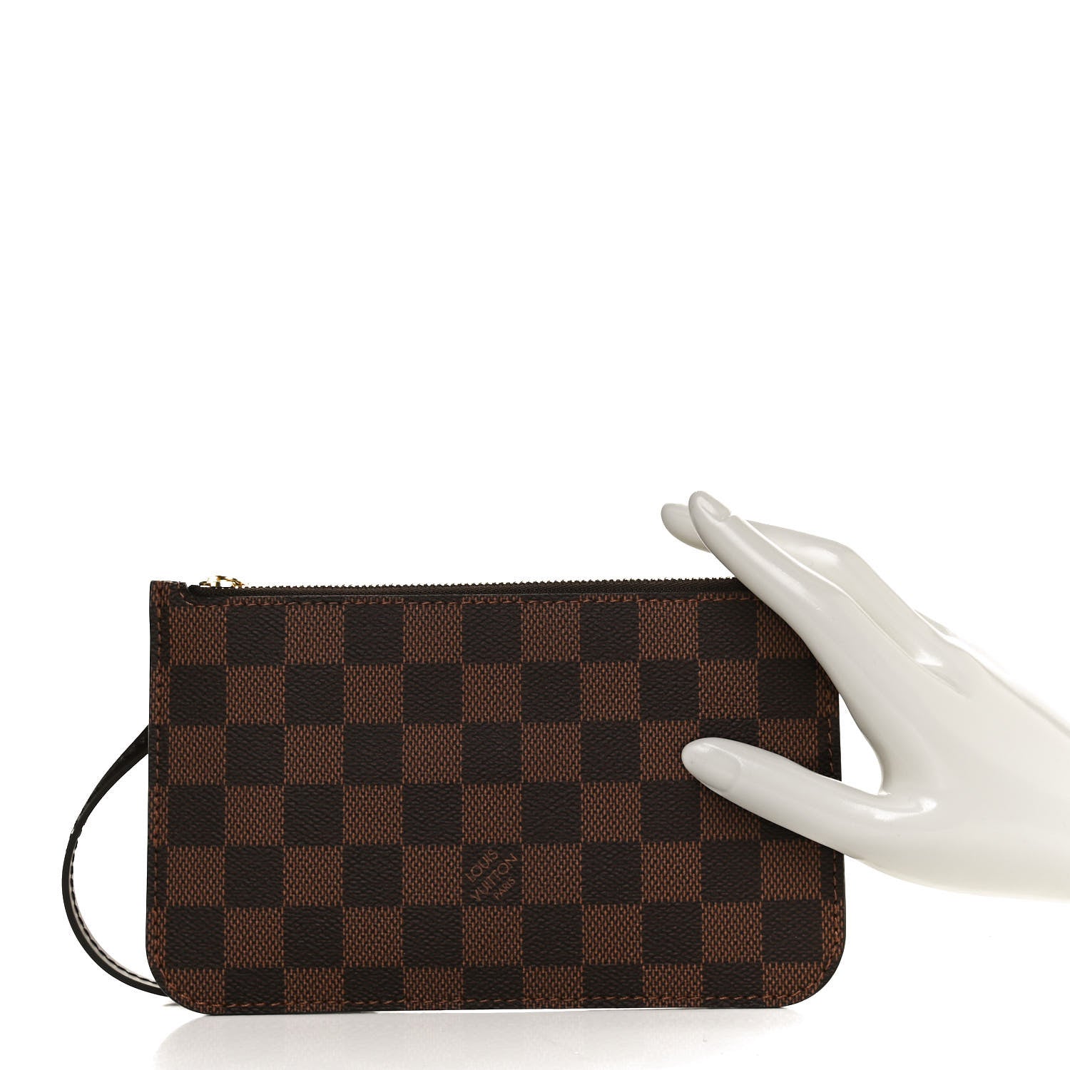 Louis Vuitton Damier Ebene Neverfull PM Pochette 2 of 8