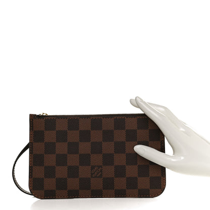 Louis Vuitton Damier Ebene Neverfull PM Pochette 2 of 8