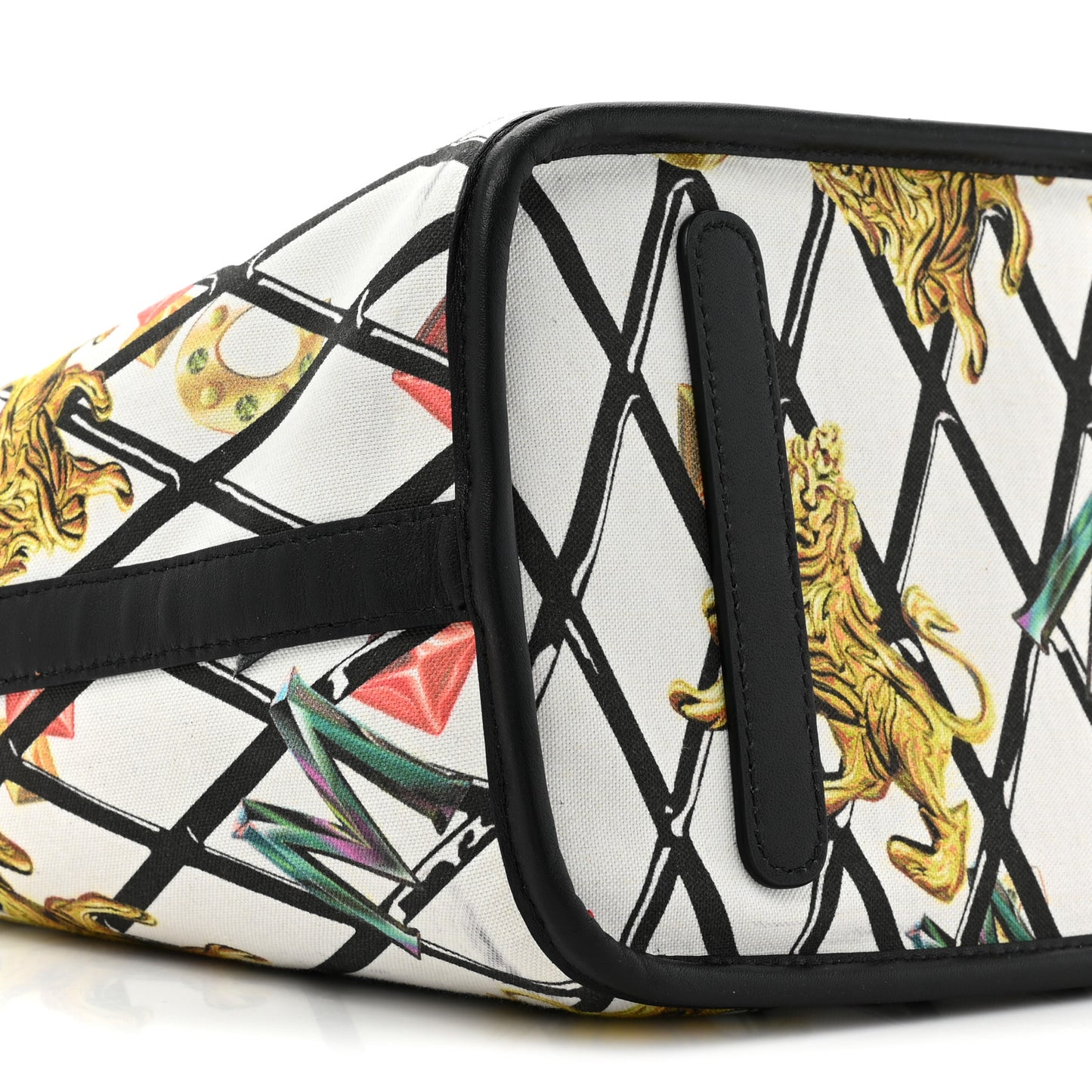 Visetos Medium Project Reversible Shopper Tote Cognac