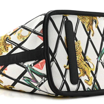 MCM Visetos Medium Project Reversible Shopper Tote Cognac 15 of 23