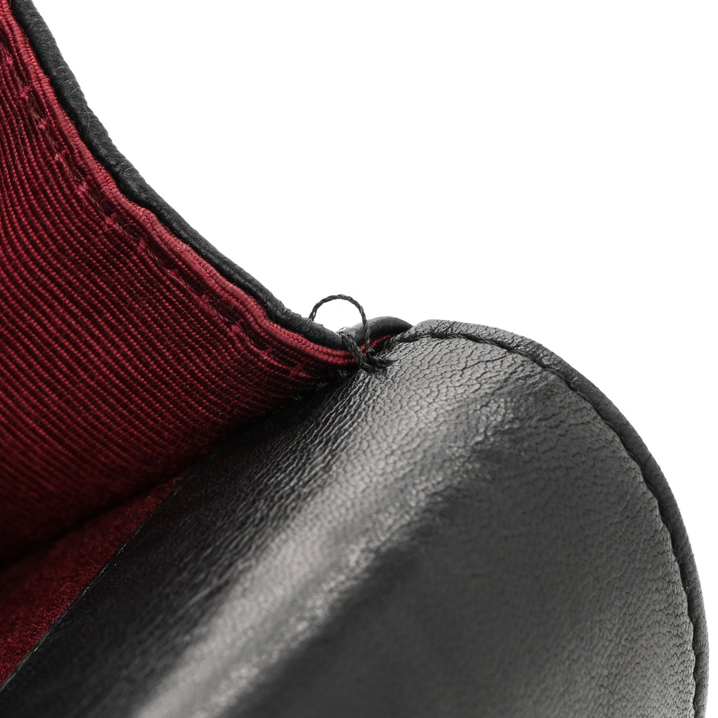 Lambskin Quilted Flap Bag Black