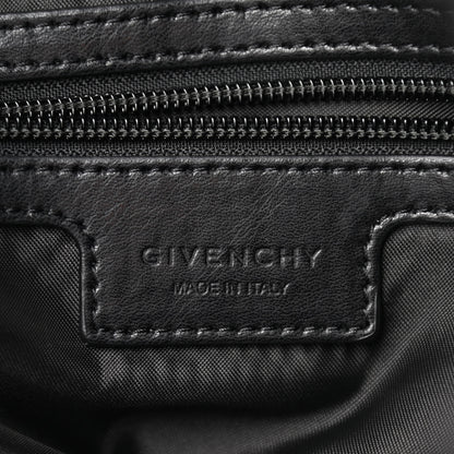 Givenchy Calfskin MC3 Drawstring Backpack Bag Black Gold 6 of 10