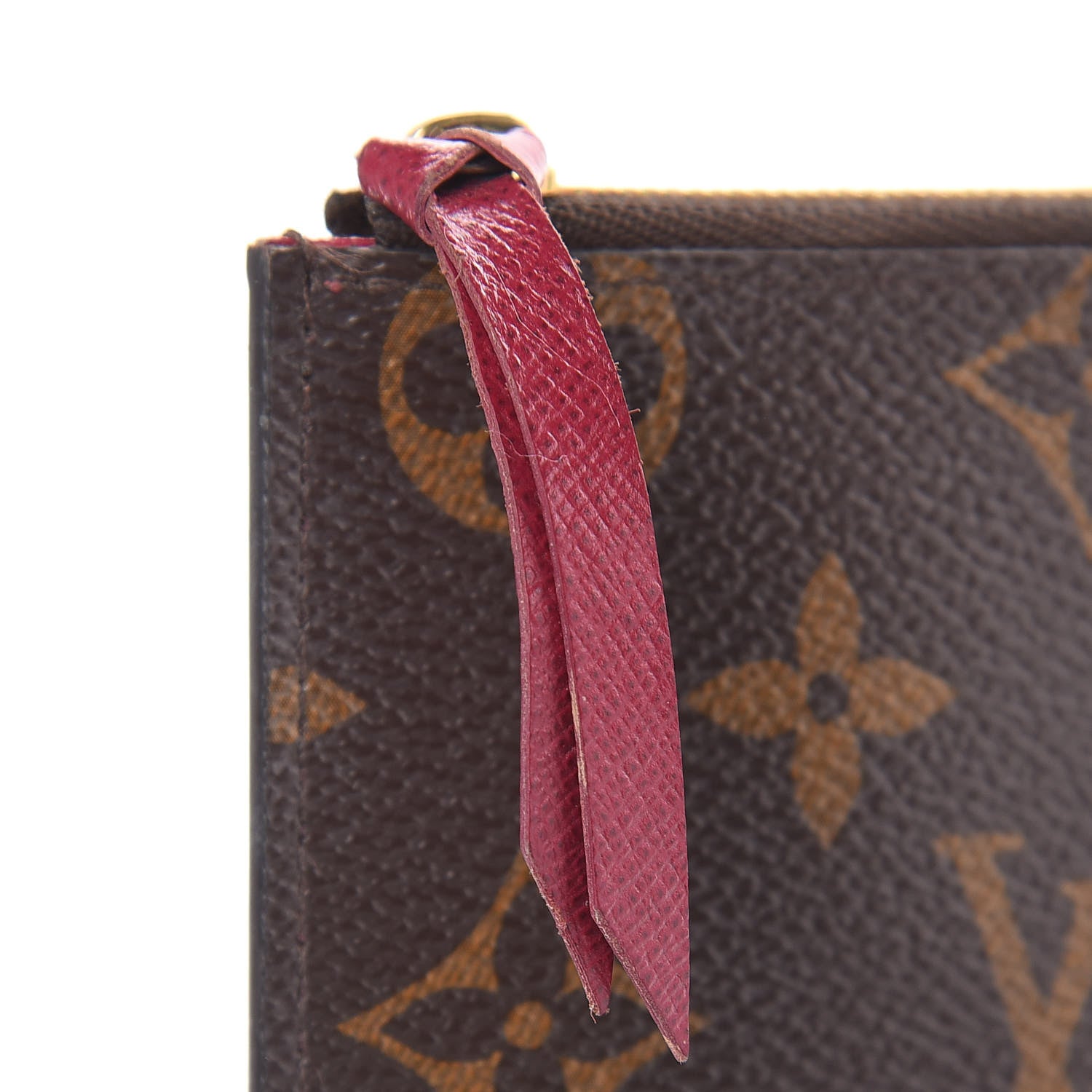 Louis Vuitton Monogram Felicie Chain Wallet Zippered Insert 7 of 7