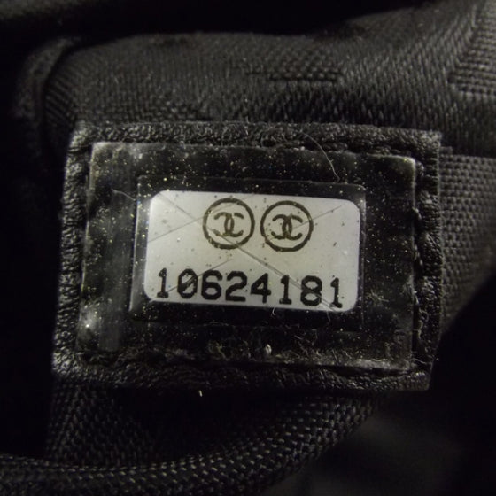 Chanel Straw Raffia Tote Black 8 of 11