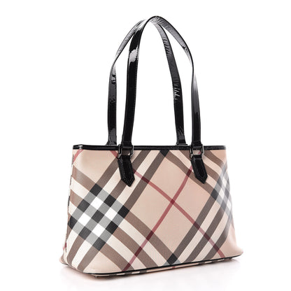 Burberry Supernova Check Regent Tote Black 3 of 20