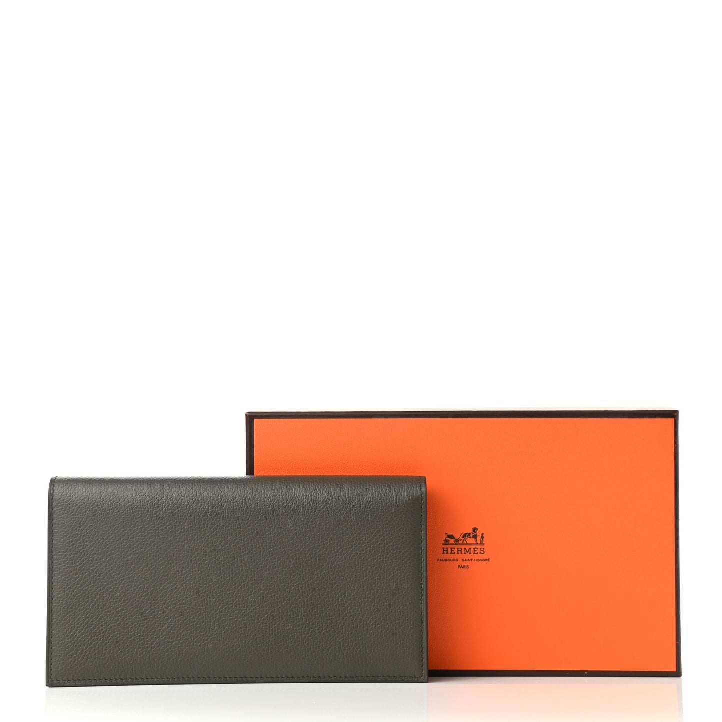 Evercolor Citizen Twill Long Wallet Vert De Gris