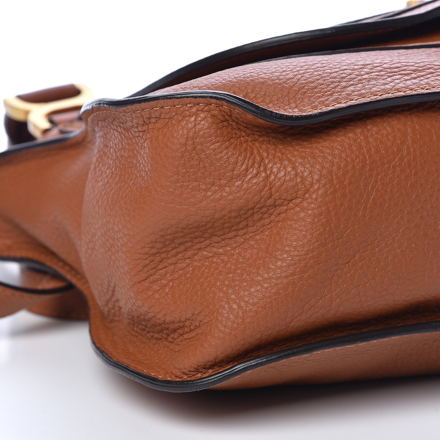 Chloe Calfskin Medium Marcie Satchel Tan 9 of 10