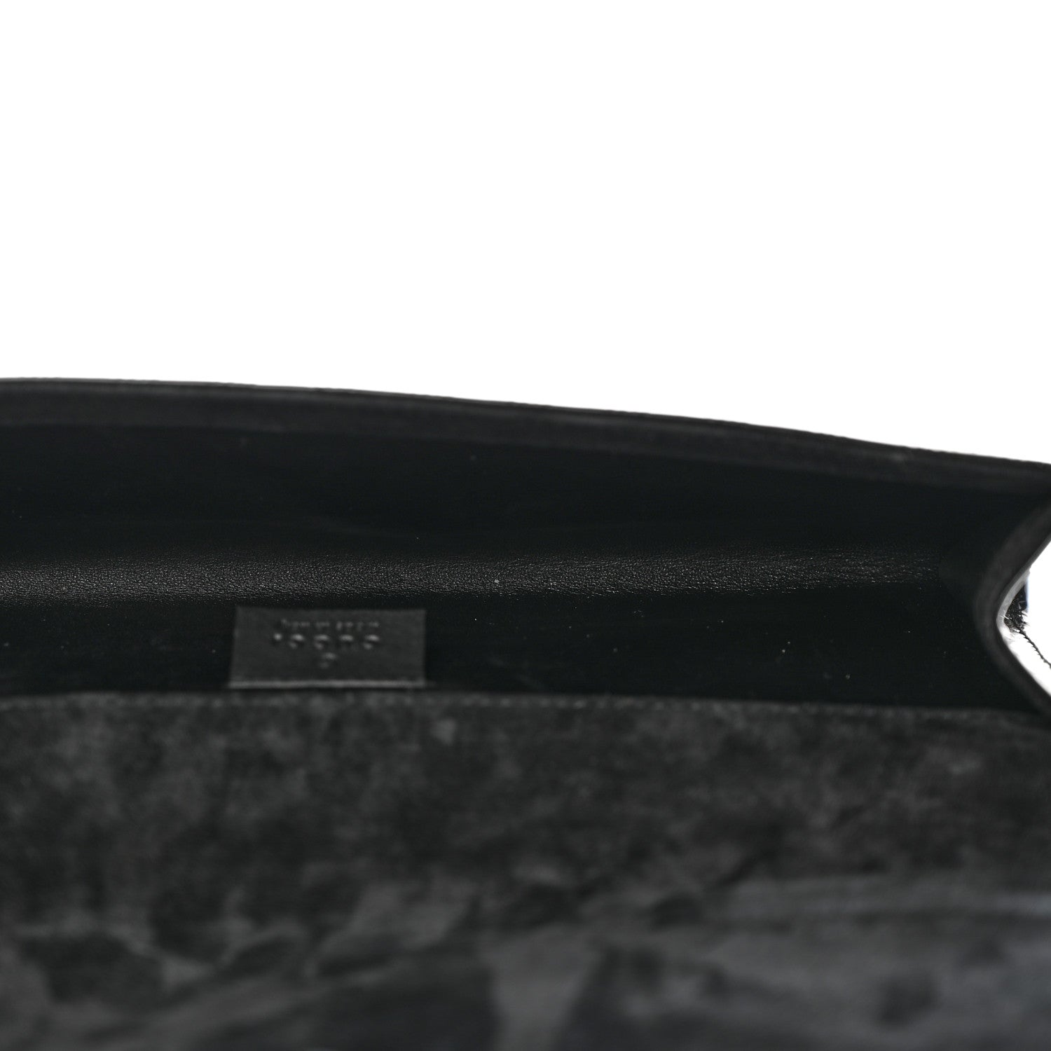 Gucci Patent Microguccissima Small Broadway Clutch Black 5 of 7