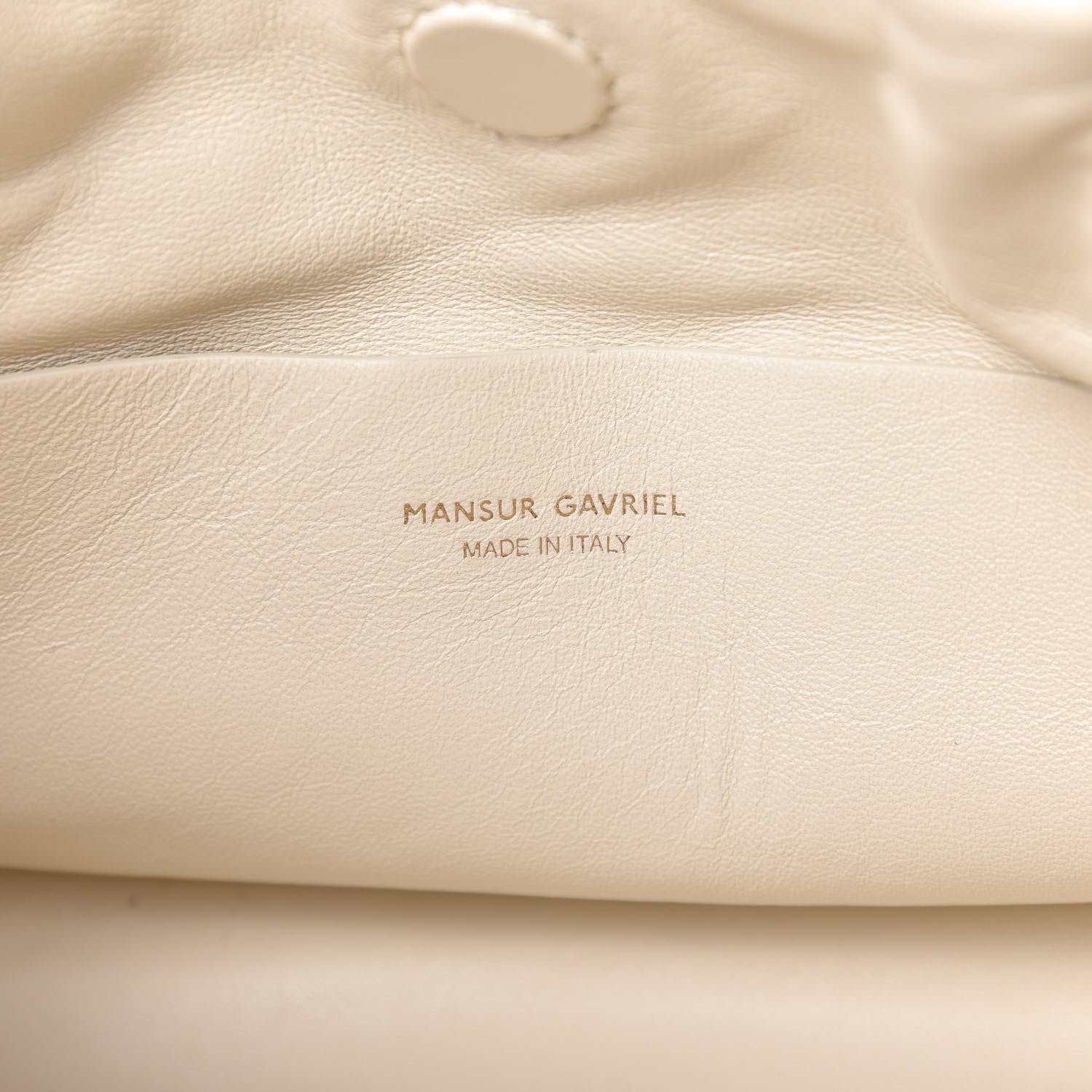 Mansur Gavriel Lambskin Mini Protea Bag Biscotto 8 of 9