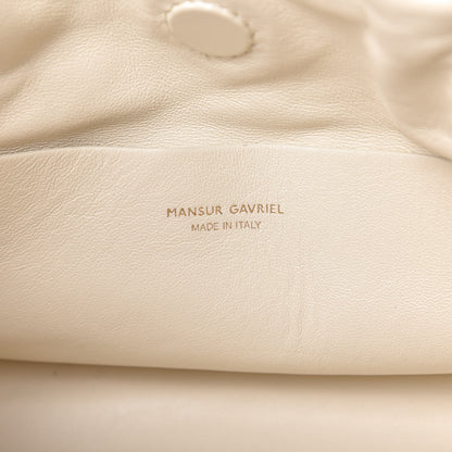 Mansur Gavriel Lambskin Mini Protea Bag Biscotto 8 of 9