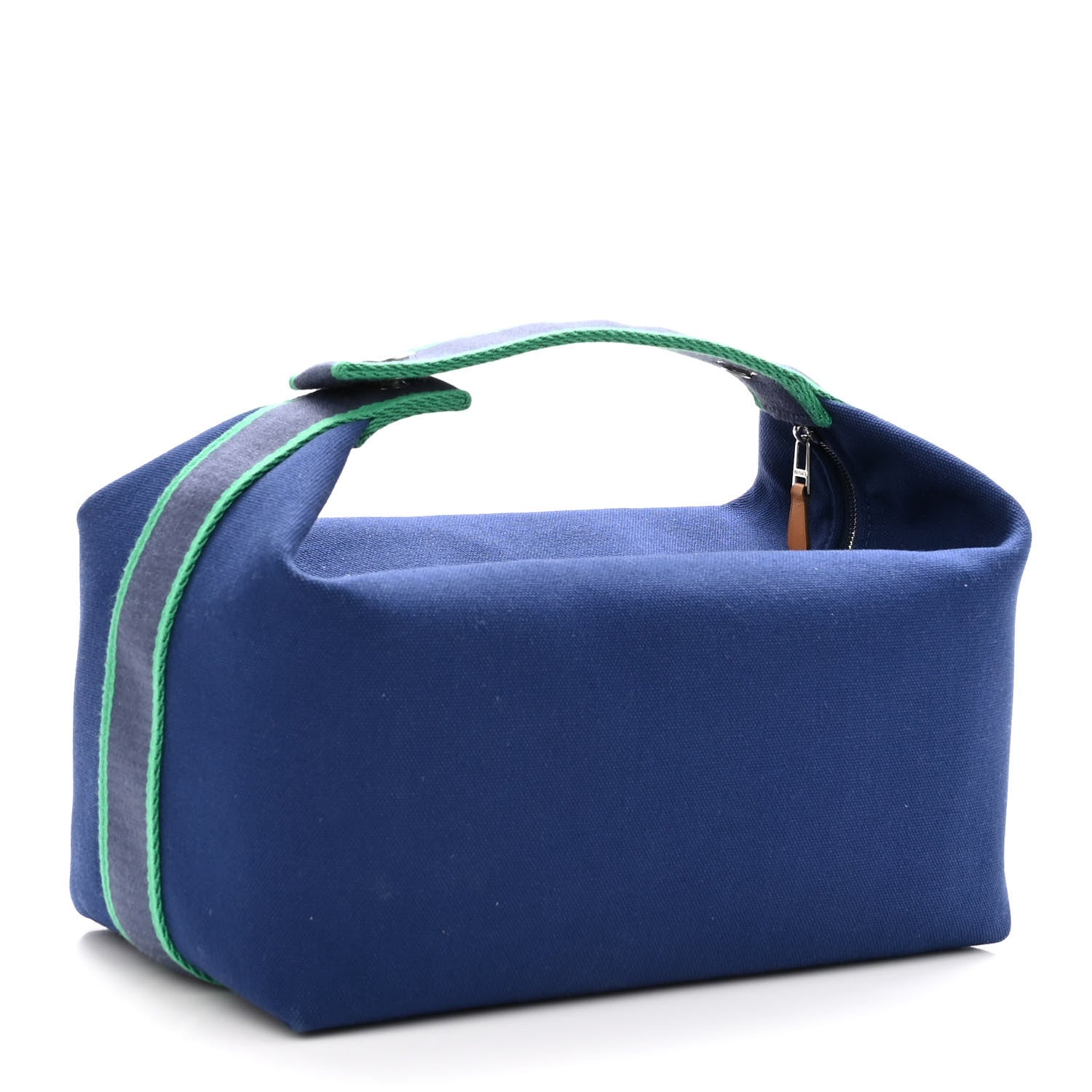 Hermes Canvas Large Bride-A-Brac Pouch Marine 3 of 9