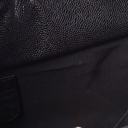 Chanel Caviar Quilted CC Tote Black 11 of 14
