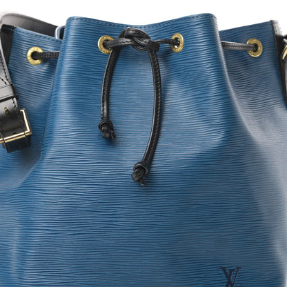 Louis Vuitton Epi Petit Bi-Color Noe Toledo Black 8 of 13