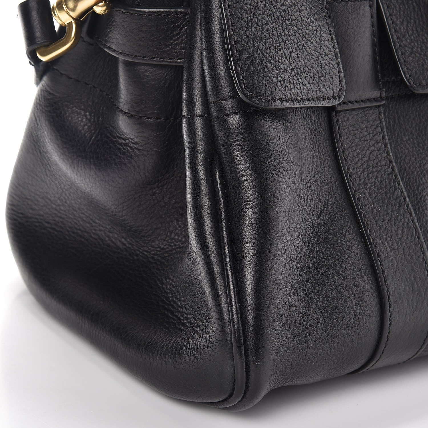 Mulberry Natural Leather Small Bayswater Black 12 of 12