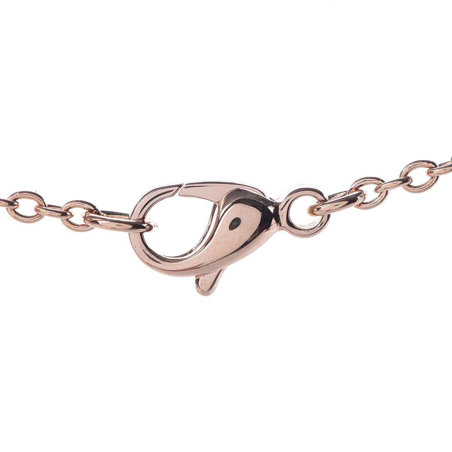 18K Beige Gold Diamond Coco Crush Necklace