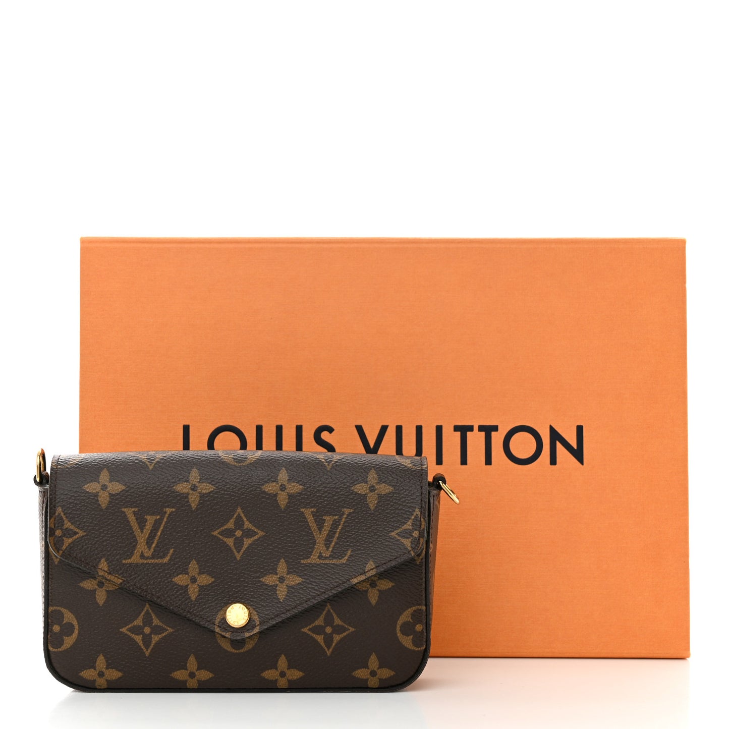 Monogram Felicie Strap & Go Felicie Pochette Kaki