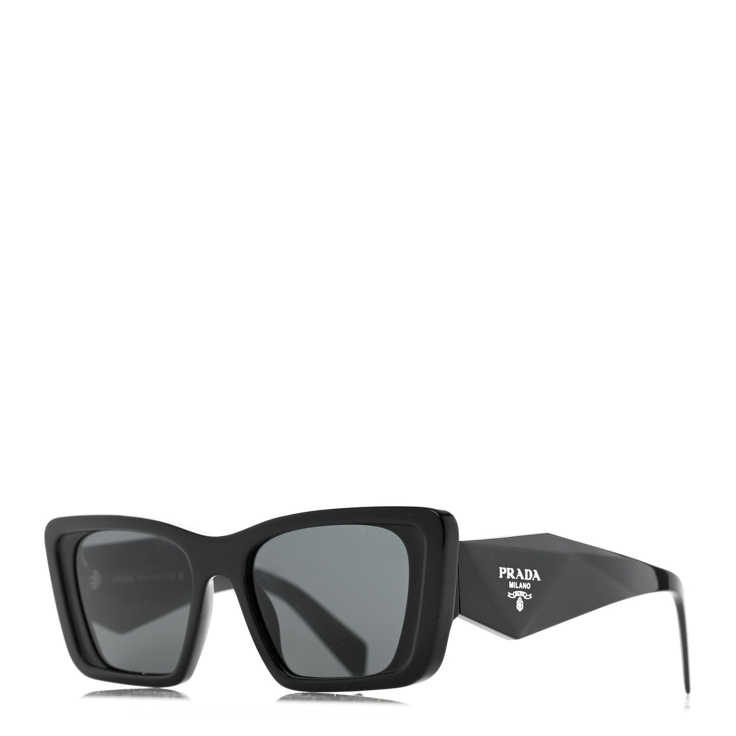 Acetate Symbole Sunglasses SPR 08Y Black