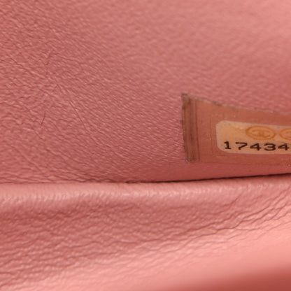 Chanel Patent Quilted Jumbo Double Flap Pink 17 of 18